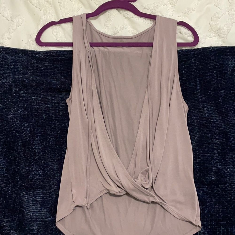 Purple tank top